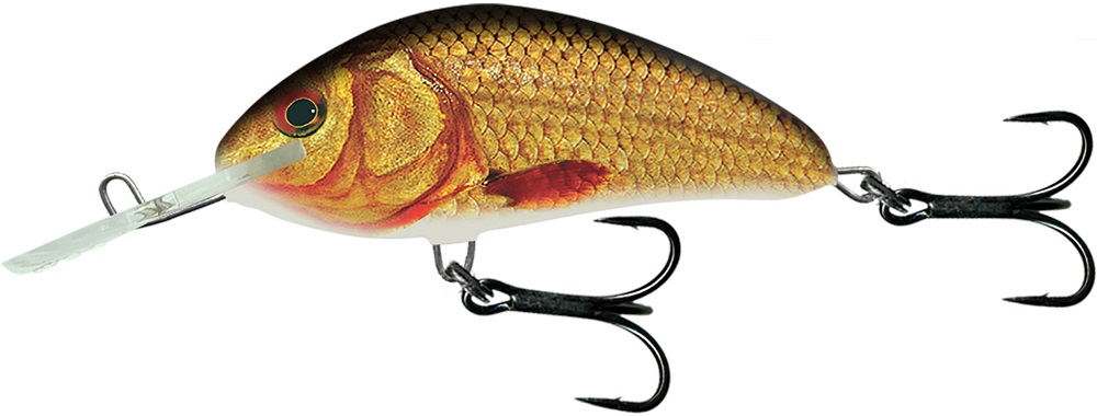 Levně Salmo wobler hornet flo supernatural golden crucian 9 cm