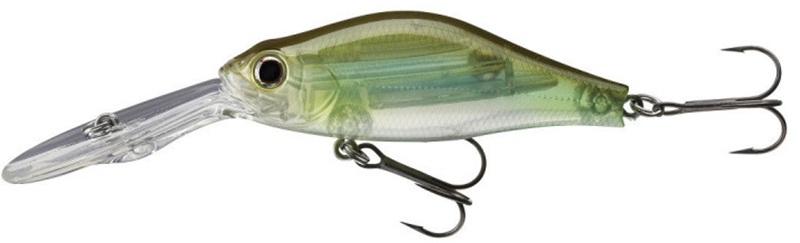 Daiwa wobler tournament mega scouter 1064 fg see through shad - 6,8 cm 14 g