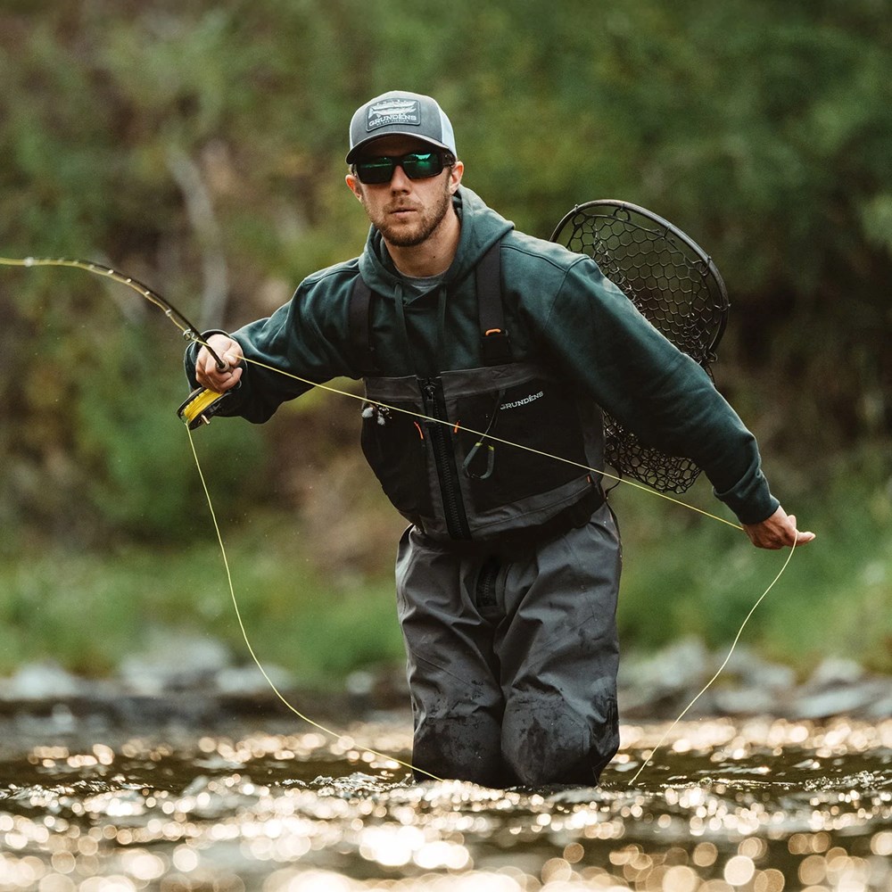 Grundéns Prsačky Men´s Vector Zip Stockingfoot Wader Anchor (5)