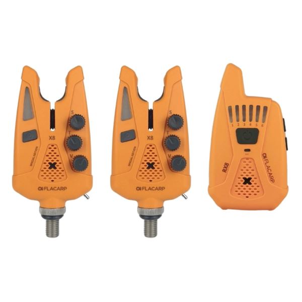 Flacarp Sada Signalizátorů X8+RX8 2+1 Speciální Barevná Edice