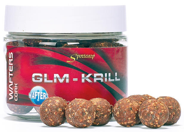 Levně Sportcarp boilie neutrálně vyvážené nástrahy wafters cork 300 ml 18 mm-glm krill