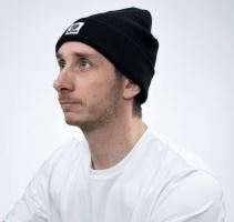 Nash Čepice Make It Happen Badge Beanie Hat Black (1)