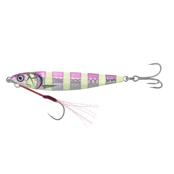 Savage Gear Pilker 3D Anchovy Jig Pink Zebra Glow