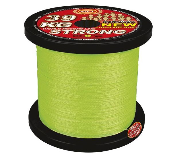 Wft šňůra kg strong chartreuse 2000 m - 0,12 mm 15 kg