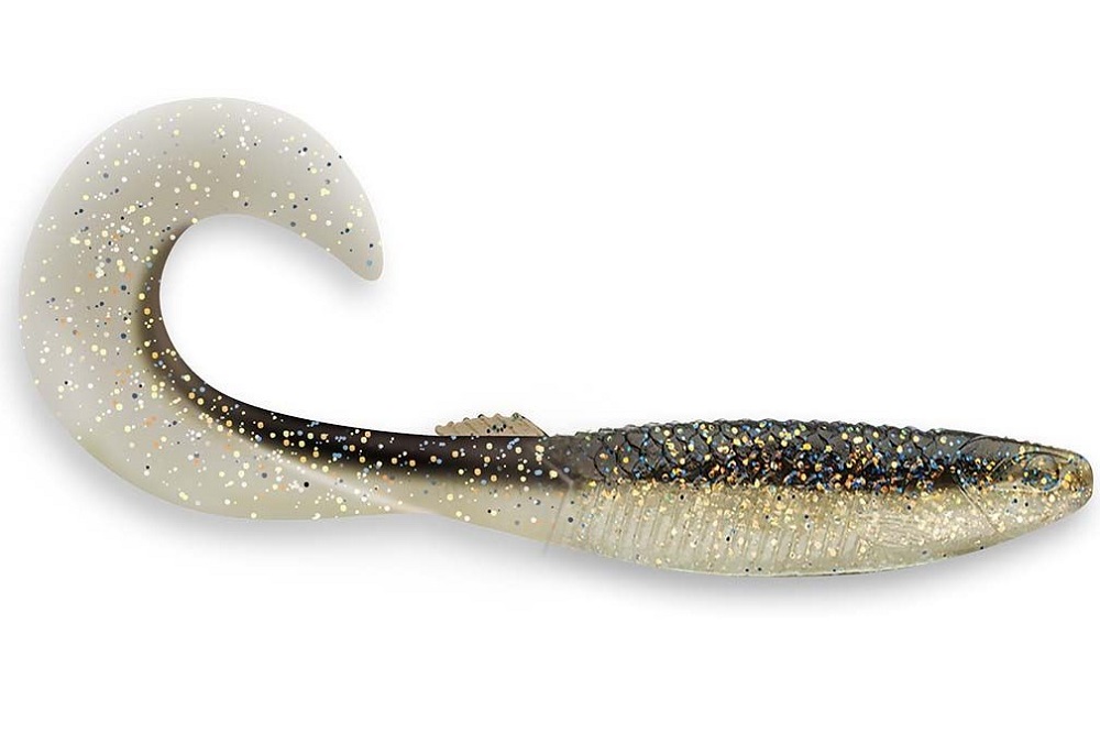 Rapala gumová nástraha crushcity the curl sparkle shad - 14,7 cm 15,1 g 4 ks