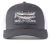Grundéns Kšiltovka Drift Boat Trucker Charcoal/White