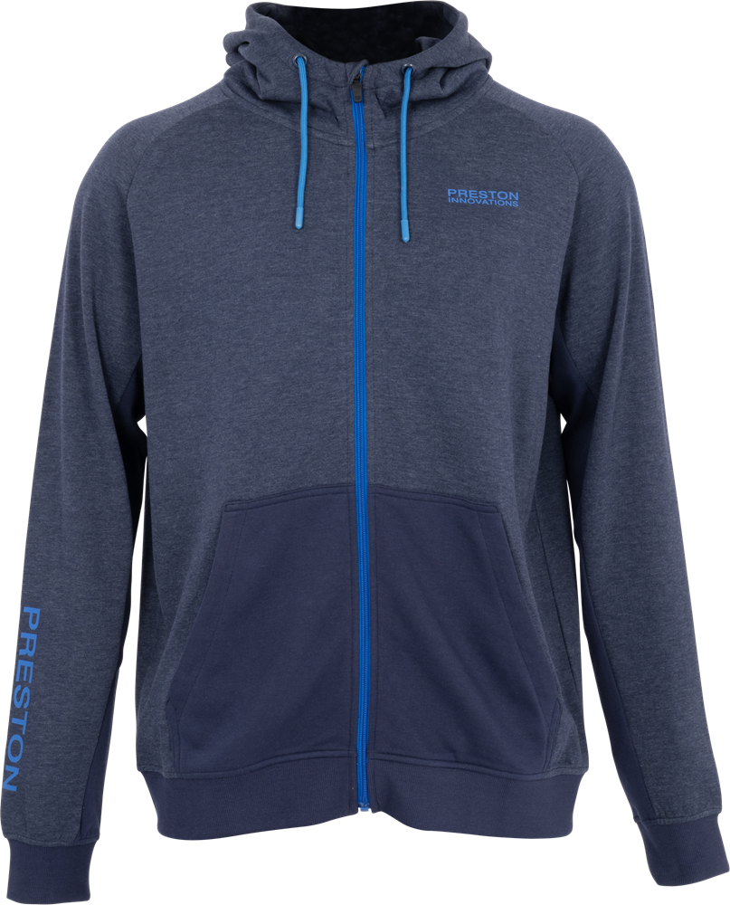 Preston innovations mikina navy tide zip hoodie - xl