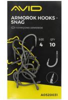 Avid Carp Háčky Armorok Hooks Snag - 6