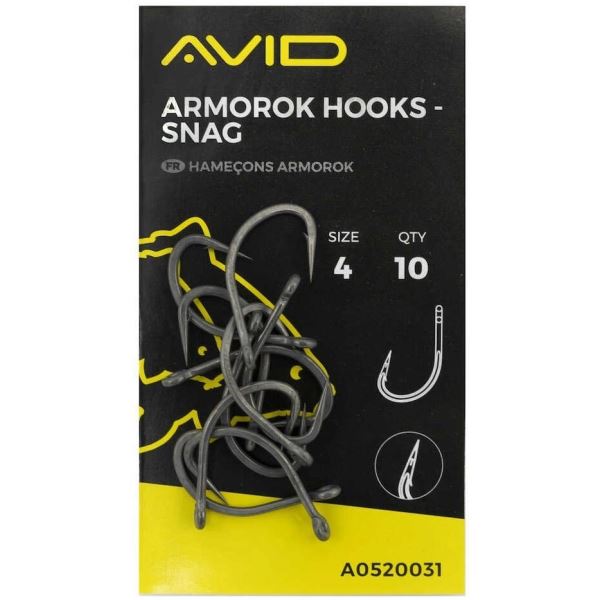 Avid Carp Háčky Armorok Hooks Snag