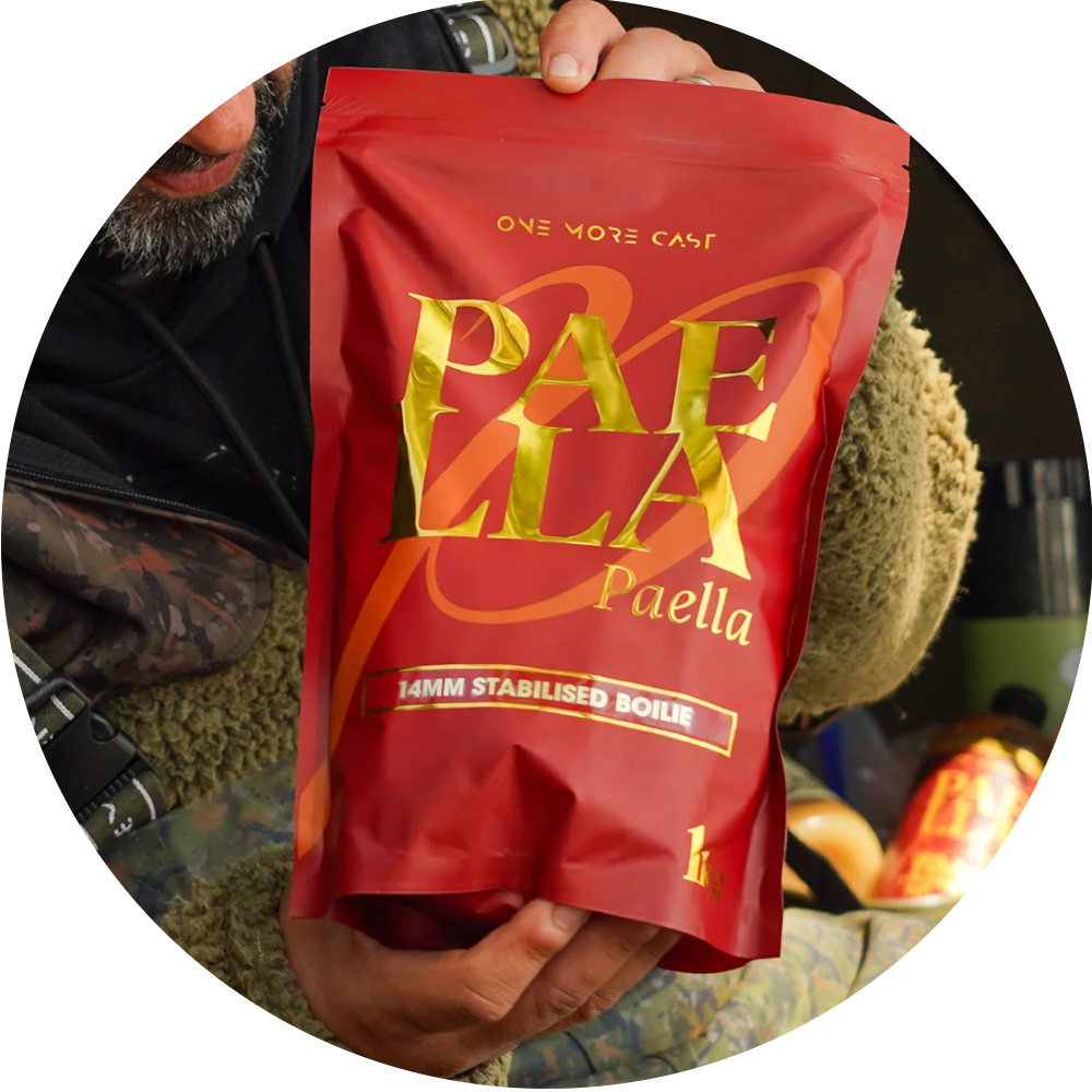 One more cast boilie stabilised boilie paella - 1 kg 10 mm