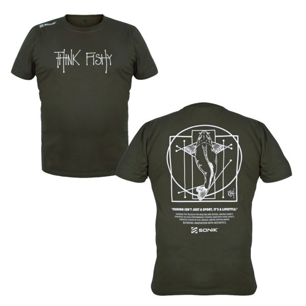 Sonik Tričko T-shirt By Think Fishy Art