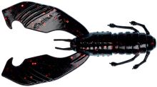 Gunki Gumová Nástraha Boogie Craw Black Red Flake