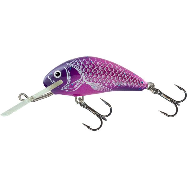 Salmo Wobler Hornet Sinking UV Purple