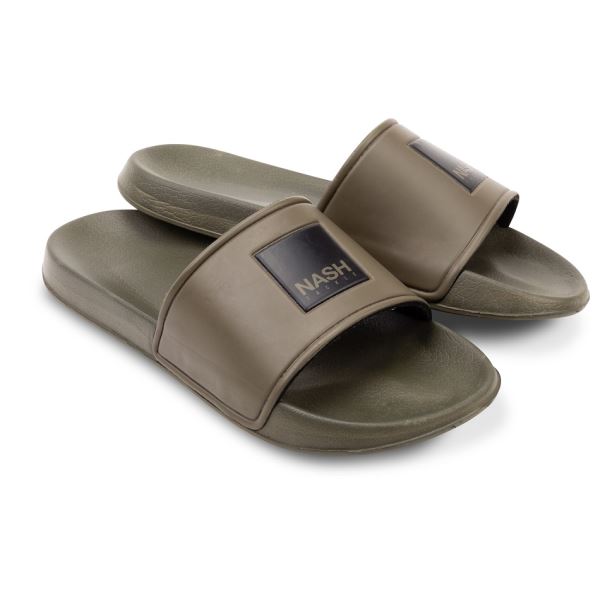 Nash Pantofle Sliders Green