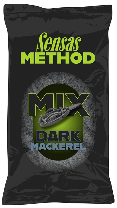 Levně Sensas method mix 1 kg - dark mackerel