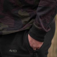Avid Carp Triko s Dlouhým Rukávem Distortion Camo Lite T-Shirt Long Sleeve (7)