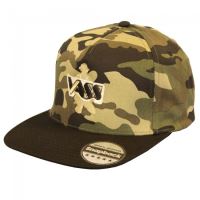 Vass Kšiltovka Snapback Camo With Black Peak Vass Kšiltovka Snapback Camo With Black Peak