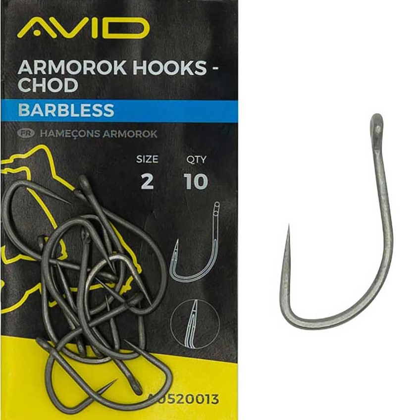 Levně Avid carp háčky armorok hooks chod barbless - 4