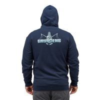 Grundéns Mikina Logo Boat Hoodie Dark Navy (1)