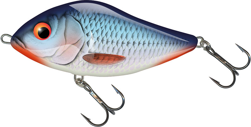 Levně Salmo wobler slider sinking bleeding blue shad-10 cm 46 g