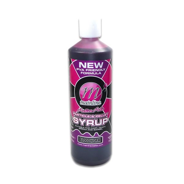 Mainline Liquid Particle + Pellet Syrup Bloodworm 500 ml