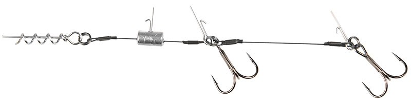 Fox Rage Návazec Ti Pro Harness Double Size - 25-30 cm 2/0 10 g