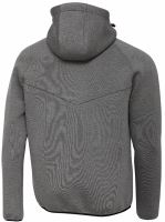 Savage Gear Mikina Tec Foam Zip Hoodie Dark Grey Melange (2)
