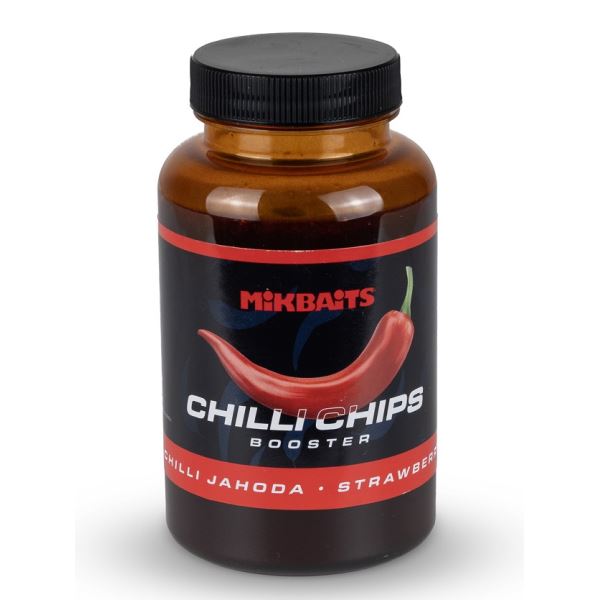 Mikbaits Chilli Chips Booster Chilli Jahoda 250 ml