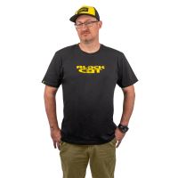 Black Cat Tričko Logo Black T-Shirt Black Cat Tričko Logo Black T-Shirt