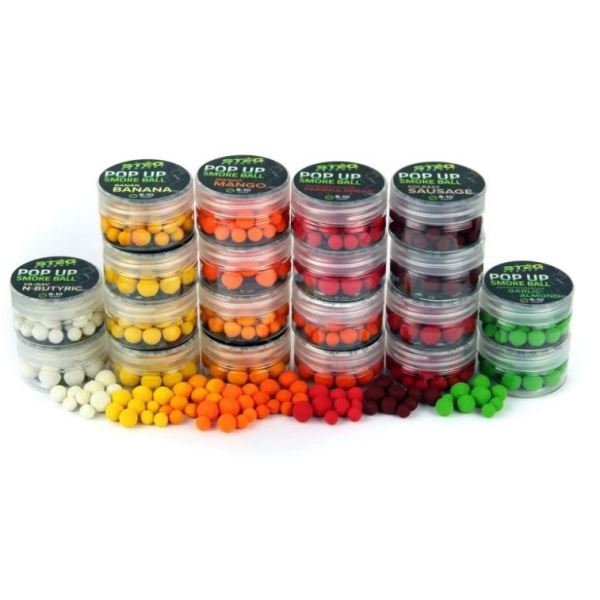 Stég Plovoucí Boilie Pop Up Smoke Ball 10 g 12 mm
