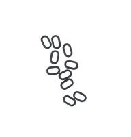 Gardner Kroužky Covert Oval Rig Rings 10 ks (1)