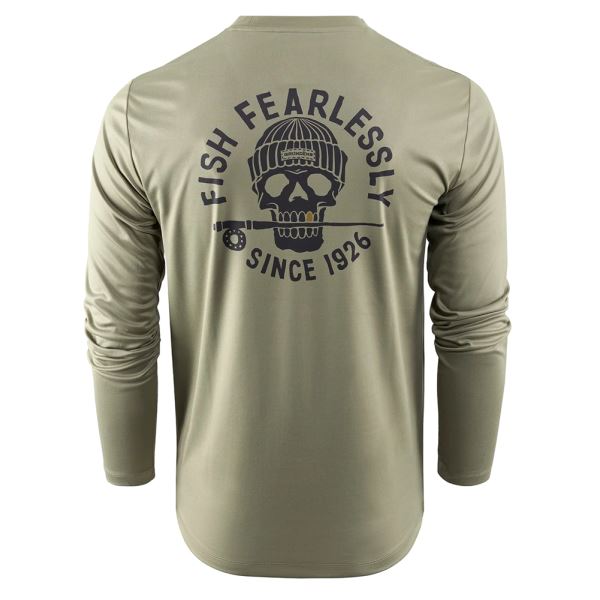 Grundéns Funkční UV Triko DeadStick LS Tech Tee Forest