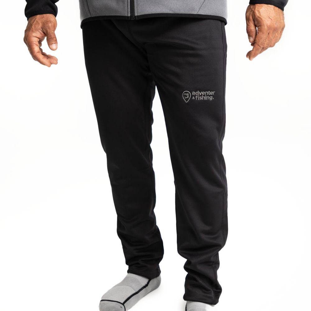 Adventer & fishing hřejivé kalhoty prostretch titanium & black - s