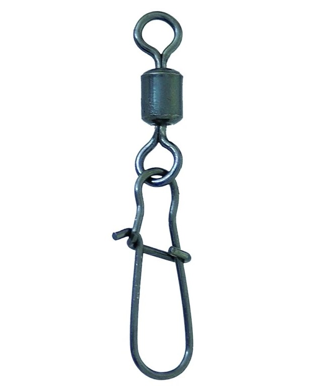 Levně Ice fish obratlík s karabinou monster spin 1/0 55 kg 12 ks
