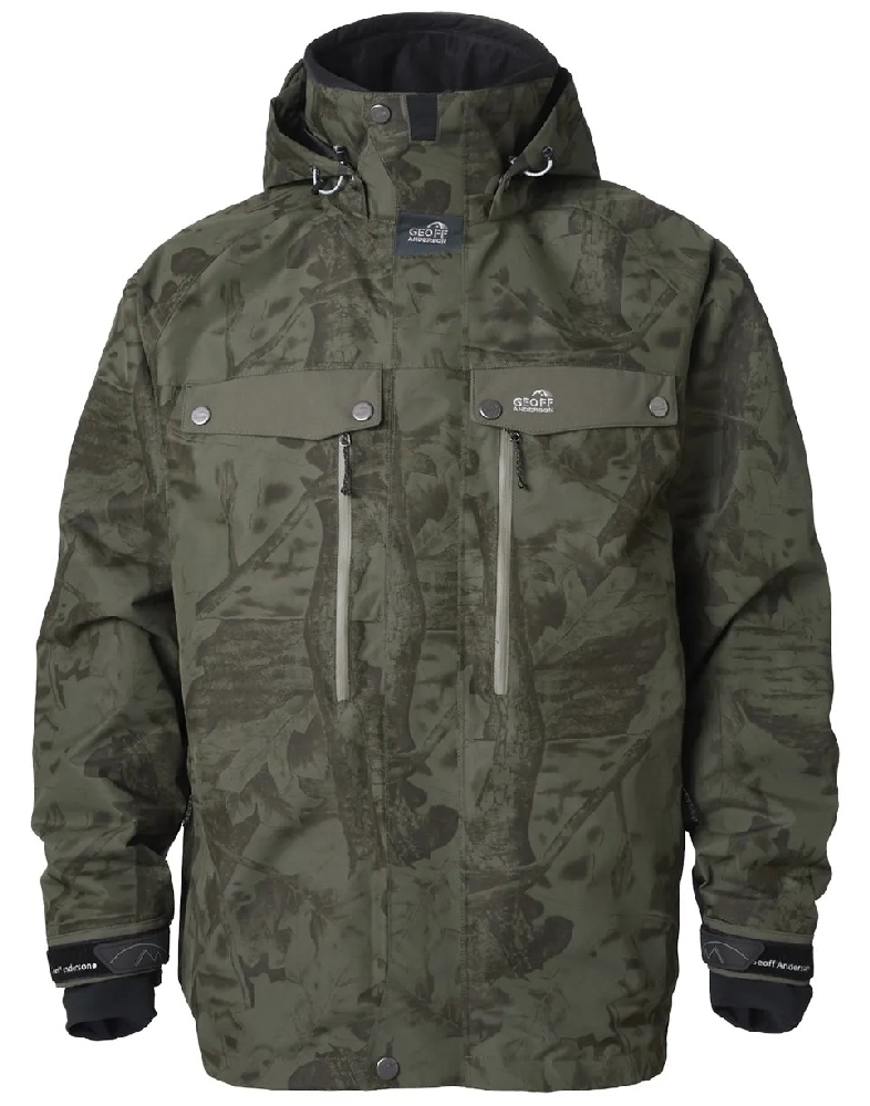 Geoff anderson bunda dozer7 leaf maskáč - xl