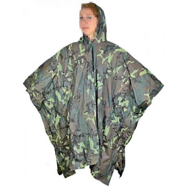 Carp Zoom Pončo EAZI Rain Poncho Camou