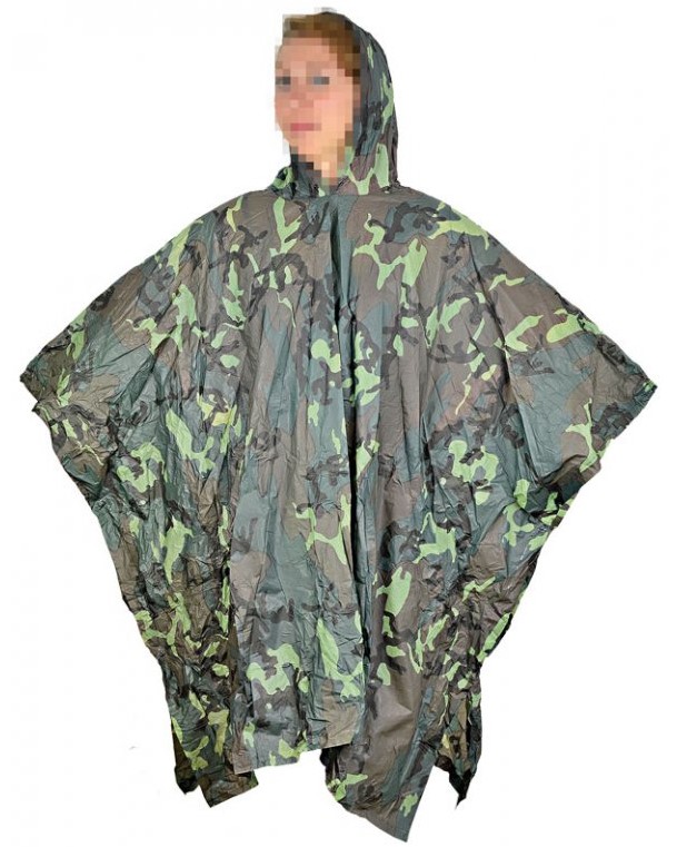 Levně Carp zoom pončo eazi rain poncho camou