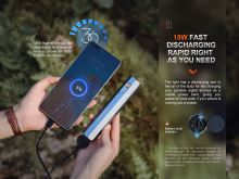 Fenix Svítilna S Powerbankou E-CP Modrá (13)