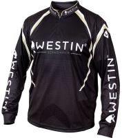 Westin Funkční Triko s Dlouhým Rukávem Tournament Shirt Black/Grey - L