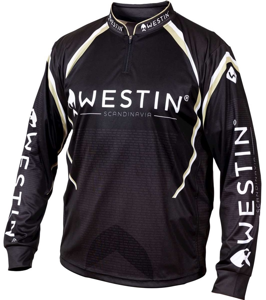 Westin funkční triko s dlouhým rukávem tournament shirt black/grey - l