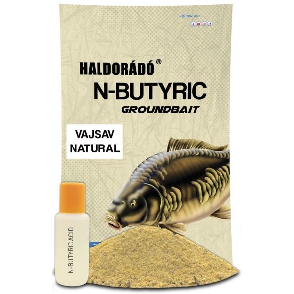 Haldorádó Krmítková Směs N-Butyric Groundbait Kyselina Máselná 800 g + 50 ml Aroma