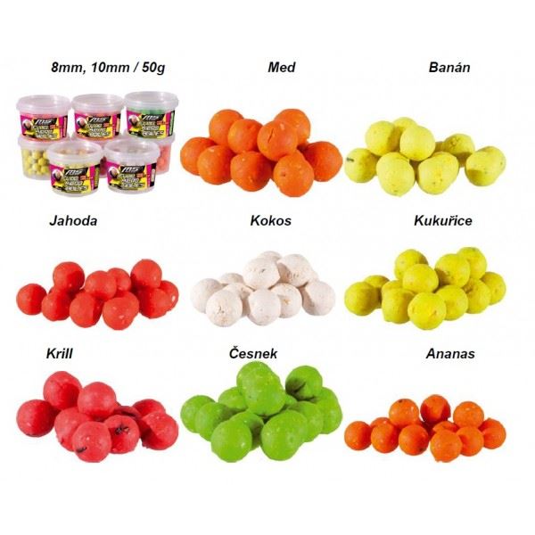 Saenger  MS Range Micro fluo boilie 50 g 8 mm