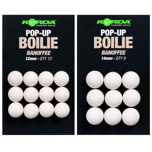 Korda Umělá Nástraha Pop Up Boilie Banoffee White