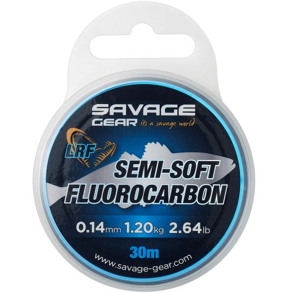 Savage Gear Fluorocarbon Semi Soft LRF Clear 30 m