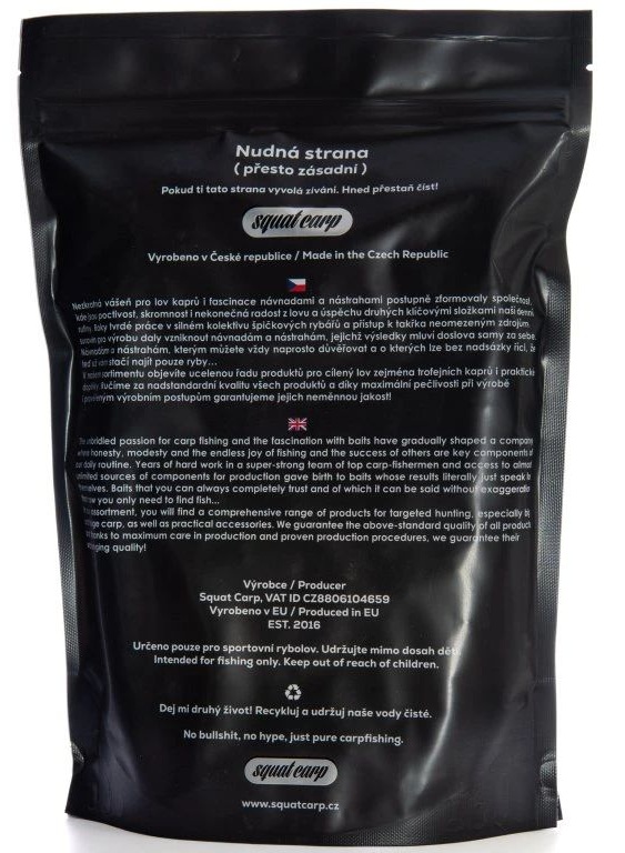 Levně Squat carp active boilies the crab - 5 kg 20 mm