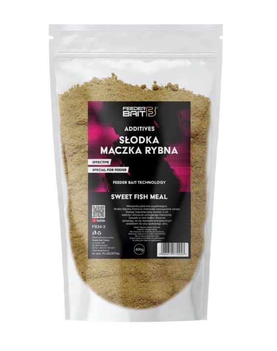 FeederBait Sladká Rybí Moučka 400 g