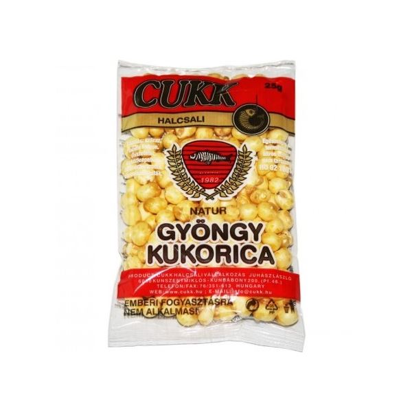 Cukk foukaná kukuřice 25g 10-14mm