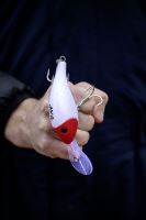 Black Cat Wobler Cranker Red/Glow in the Dark 16 cm 50 g (8)