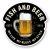 4ANGLERSDESIGN Samolepka 102 Fish And Beer