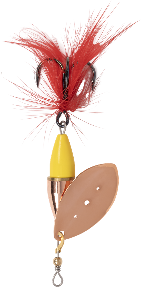 Zebco rotačka demonic chunky spinner copper/yellow velikost 3 - hmotnost 15 g